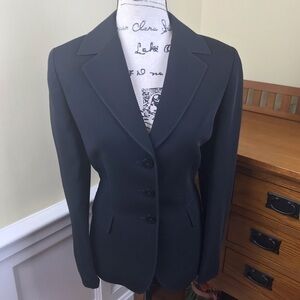 Tahari by Larry Levine Black Blazer 8